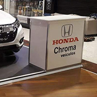 Montagem de Quiosque em Shopping - Honda Chroma