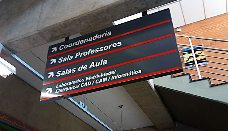 Placa em Campo Limpo Paulista